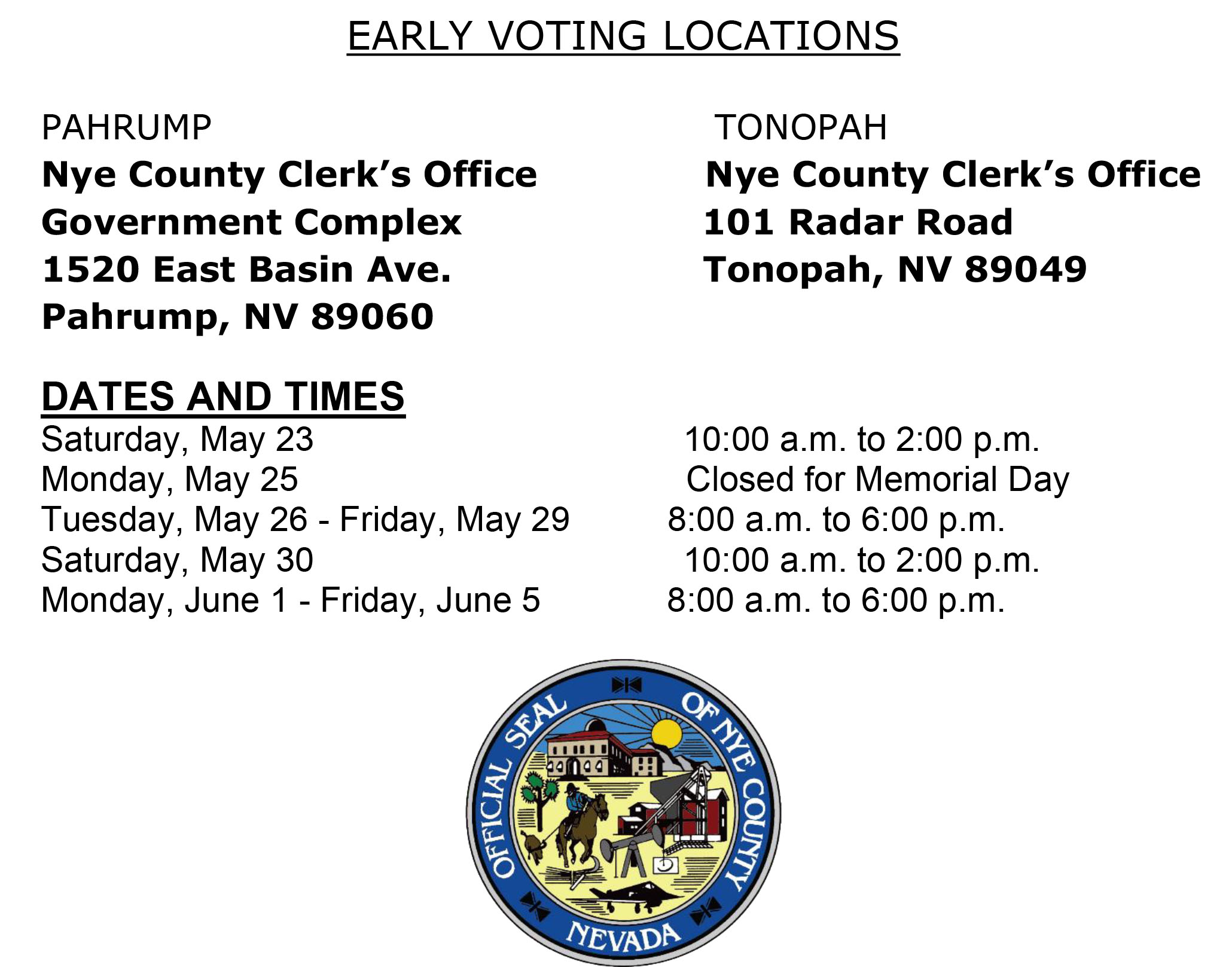 2020 Early Voting flyer (jpeg)