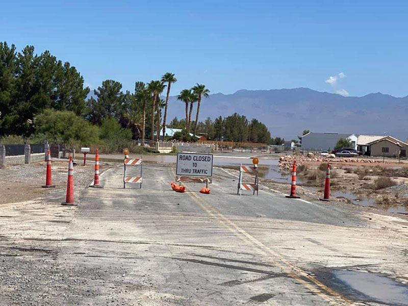 Red Rock Drive water closure