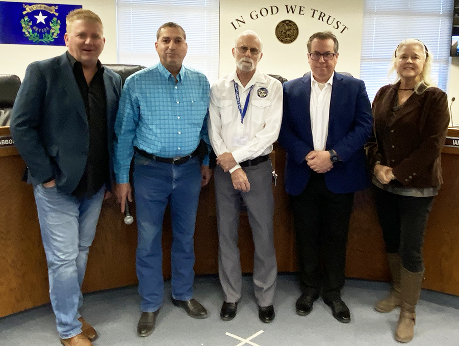 Board of County Commissioners, January 6, 2025, Tonopah (PNG)